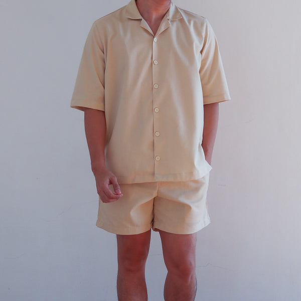 CUBAN CO-ORDS IN LIGHT SAND