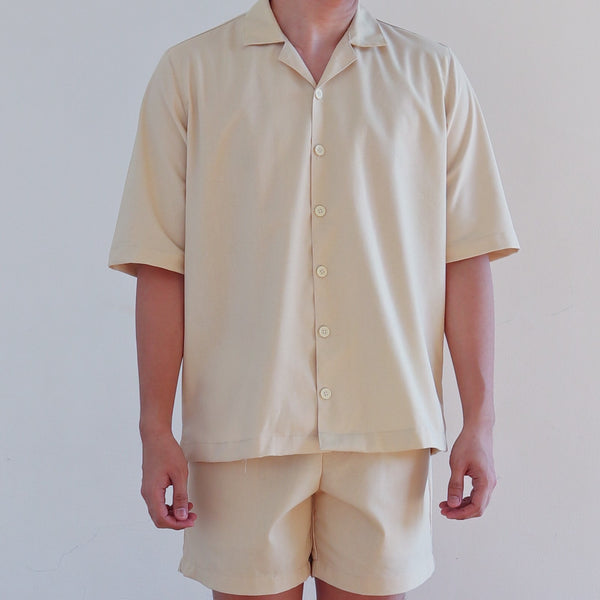 CUBAN CO-ORDS IN LIGHT SAND