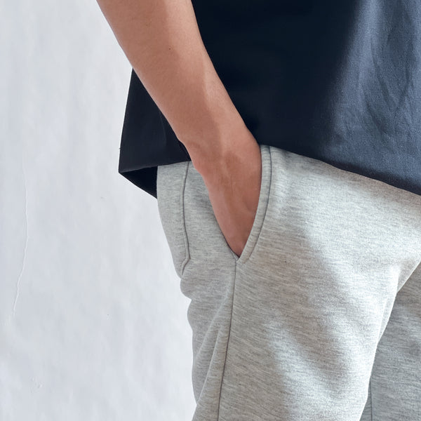 SWEATPANTS IN HEATHER GRAY