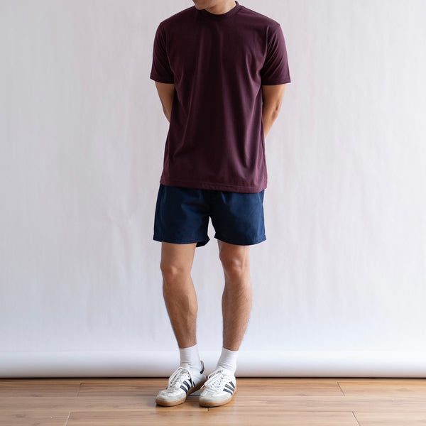 CLASSIC TEE IN BURGUNDY