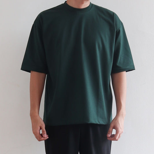 BOX TEE IN FOREST GREEN