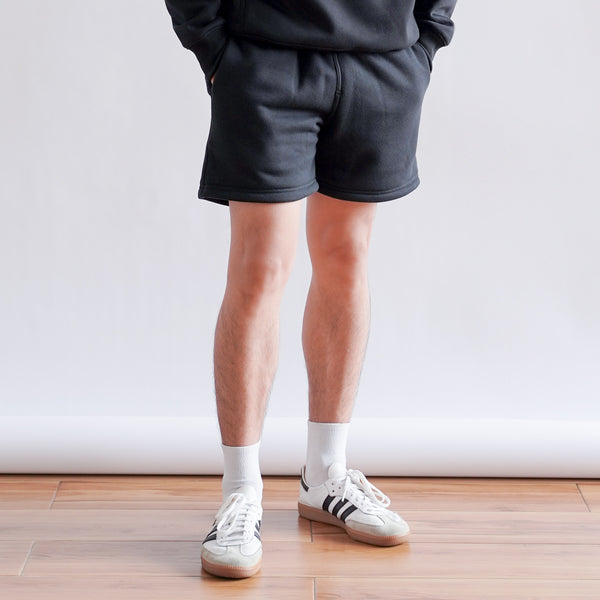 SWEATSHORTS IN BLACK