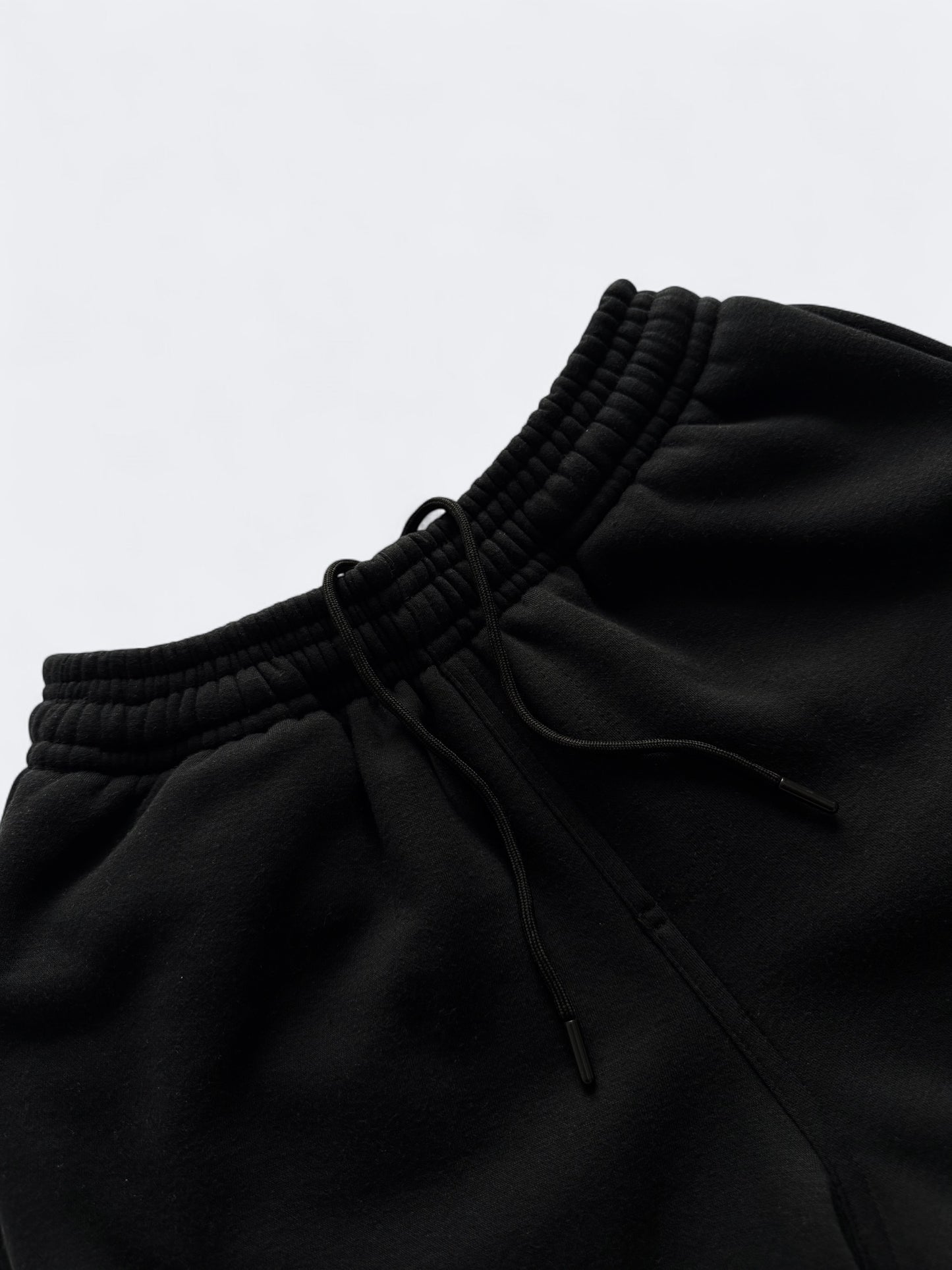 SWEATSHORTS IN BLACK
