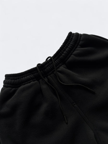 SWEATSHORTS IN BLACK