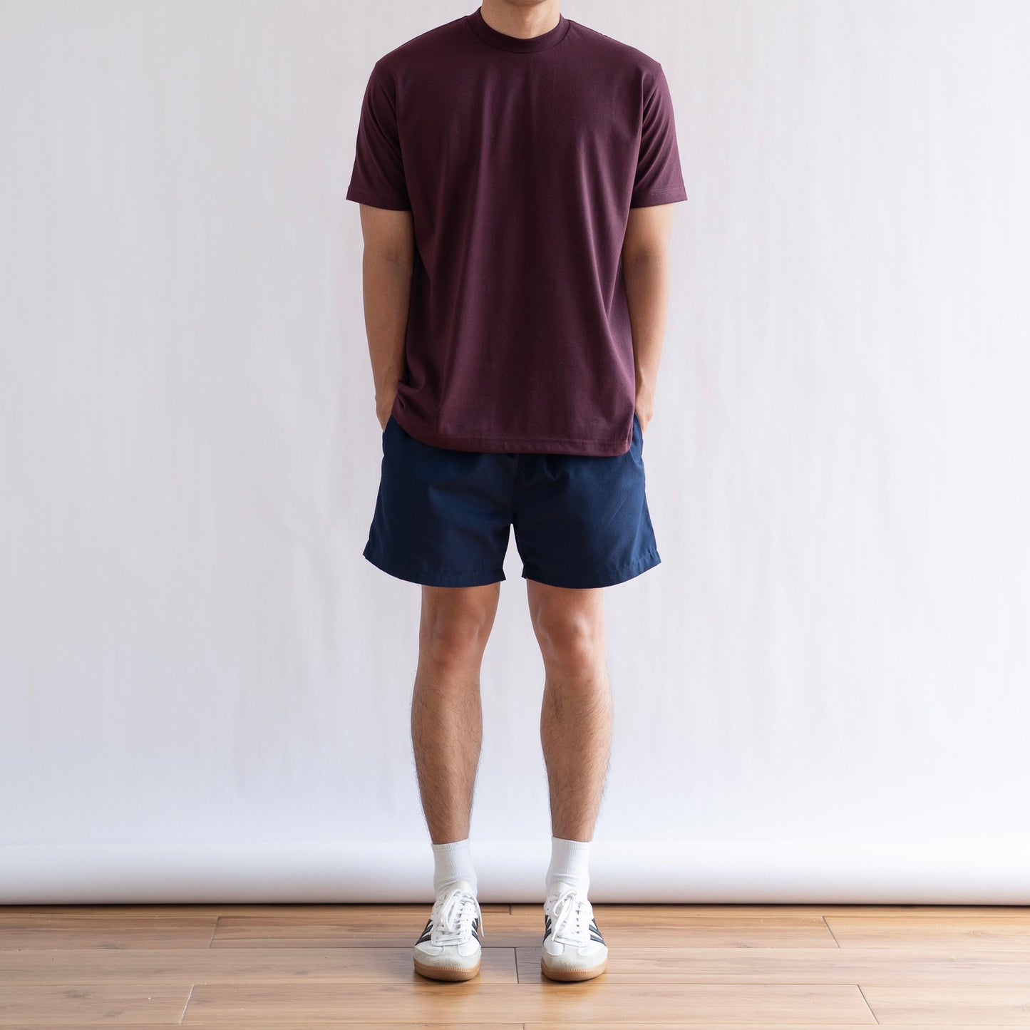 CLASSIC TEE IN BURGUNDY