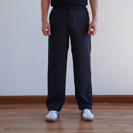 WIDE LEG PANTS IN BLACK