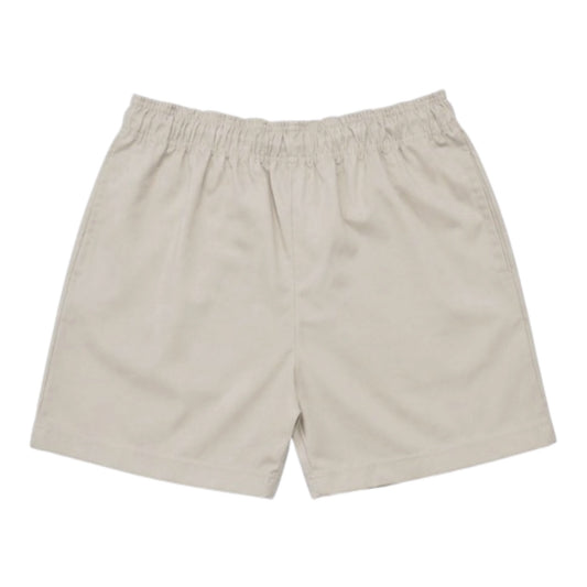 TAILORED SHORTS IN BONE