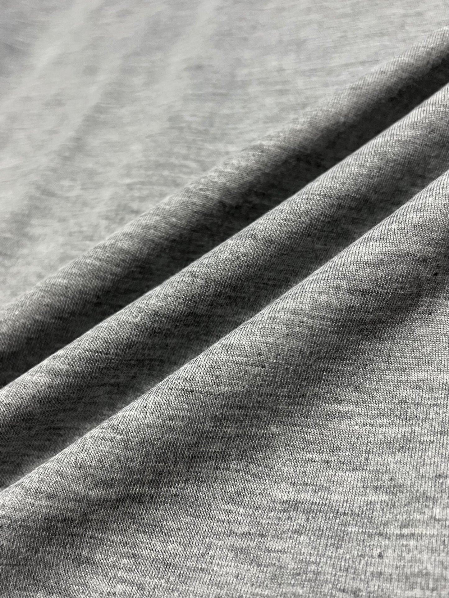 OVERSIZED KOREAN TEE IN HEATHER GRAY