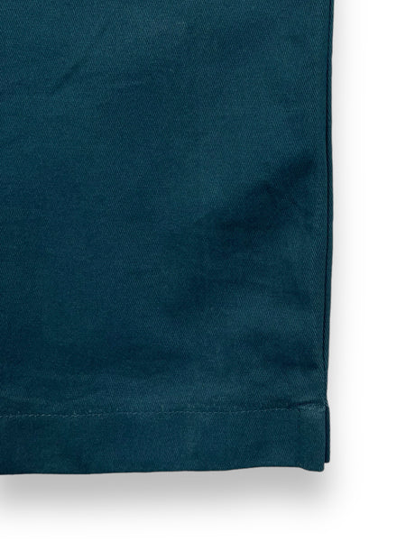 OVERSIZED MANDARIN COLLAR POLO IN AQUA BLUE V.2