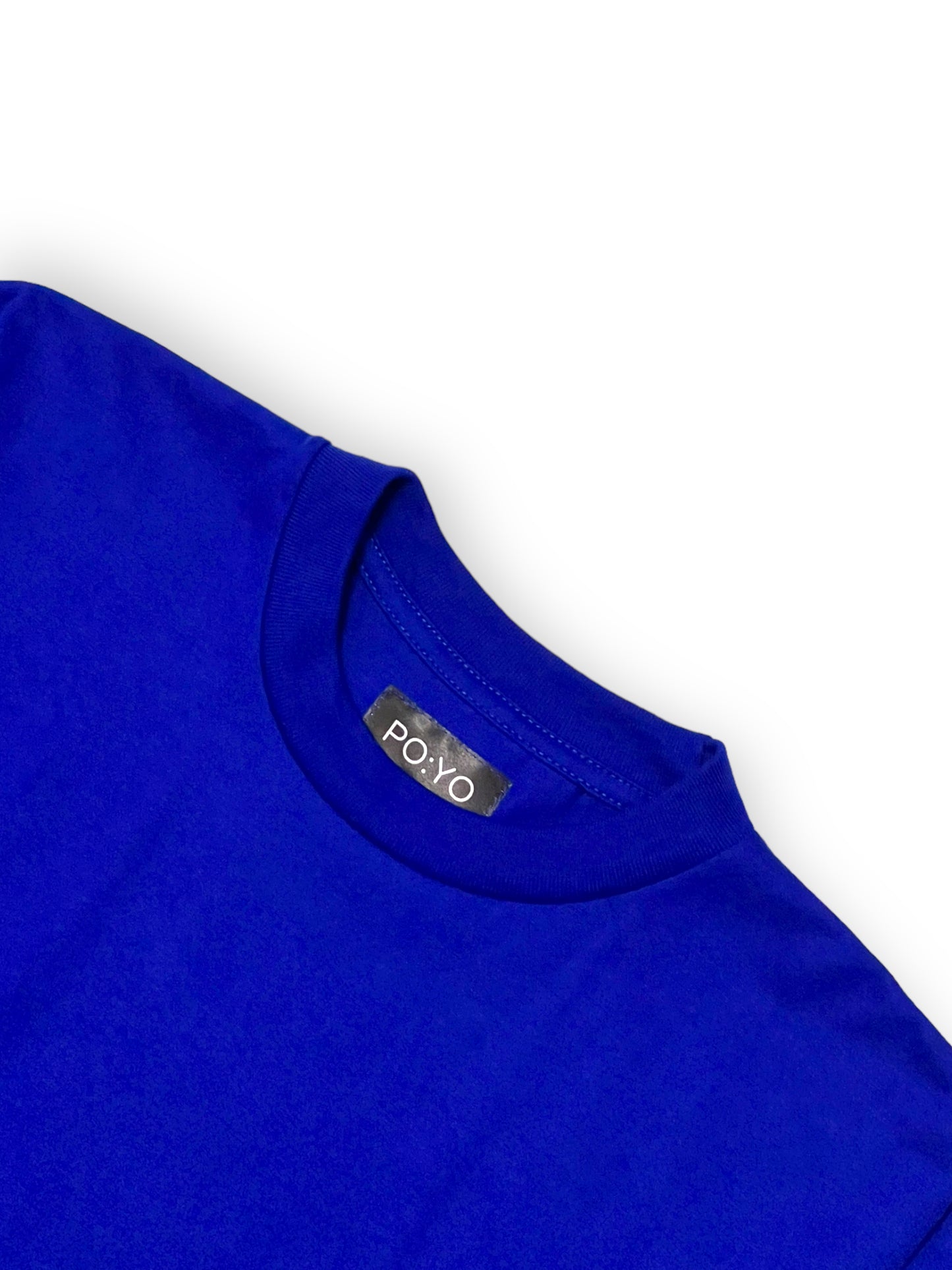 OVERSIZED KOREAN TEE IN BLUE