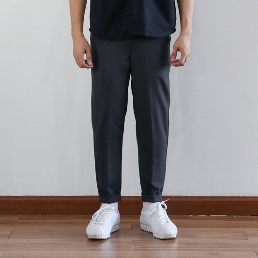 KOREAN ANKLE PANTS IN GRAY
