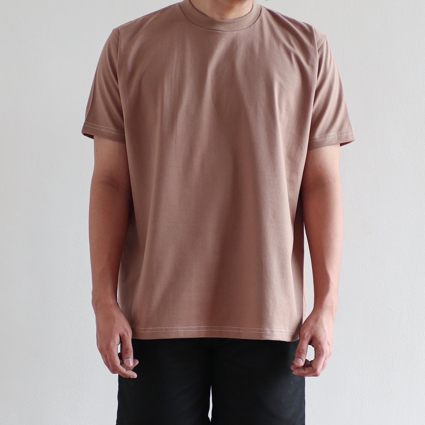 CLASSIC TEE IN MOCHA BROWN