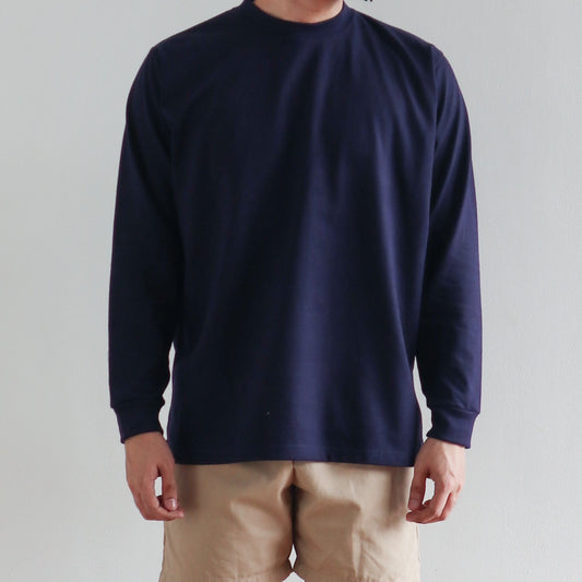 LONG SLEEVE TEE IN NAVY BLUE