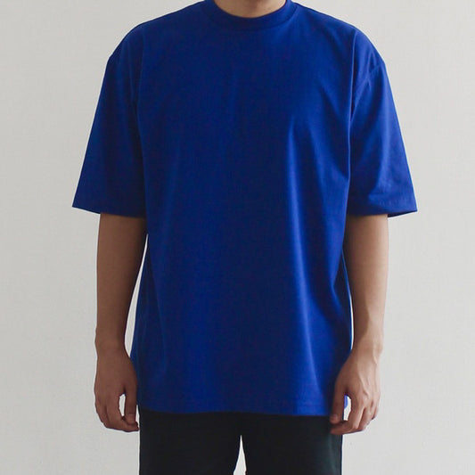 OVERSIZED KOREAN TEE IN BLUE