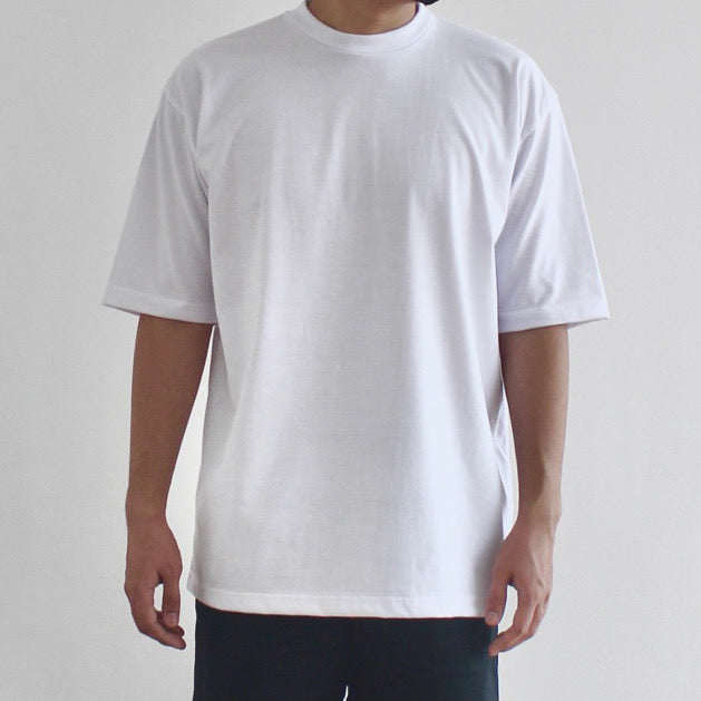 OVERSIZED KOREAN TEE IN WHITE
