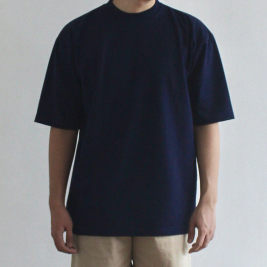 OVERSIZED KOREAN TEE IN NAVY BLUE