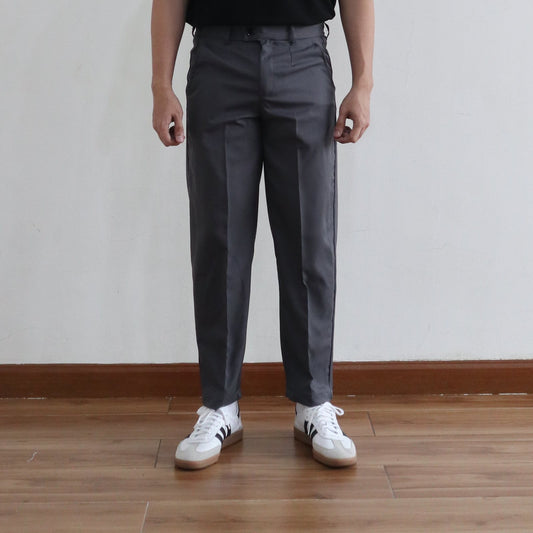 SMART TROUSERS IN DARK GRAY