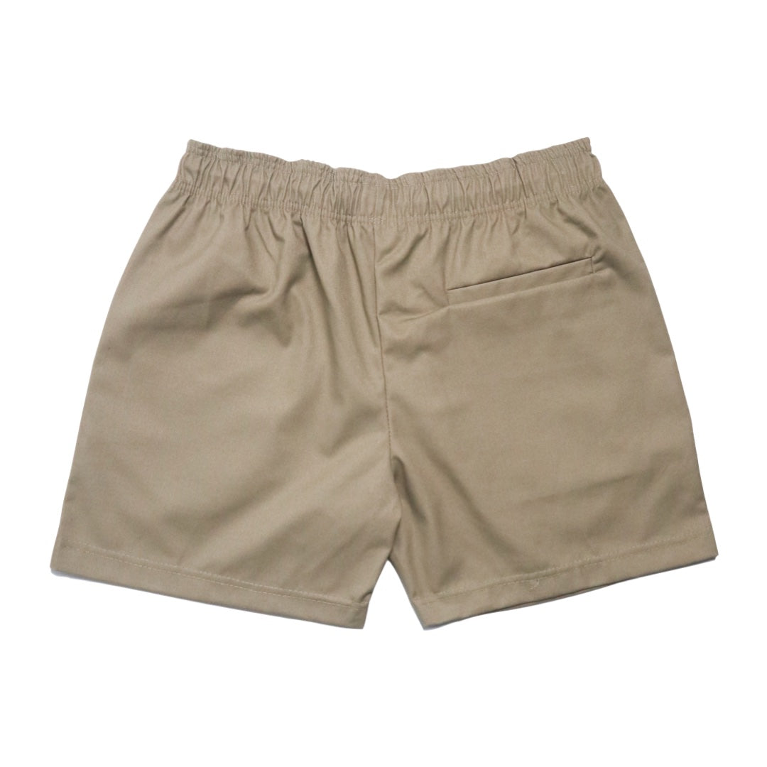 TAILORED SHORTS IN KHAKI