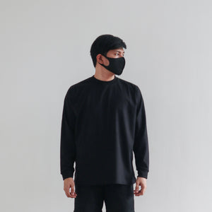 LONG SLEEVE TEE IN BLACK
