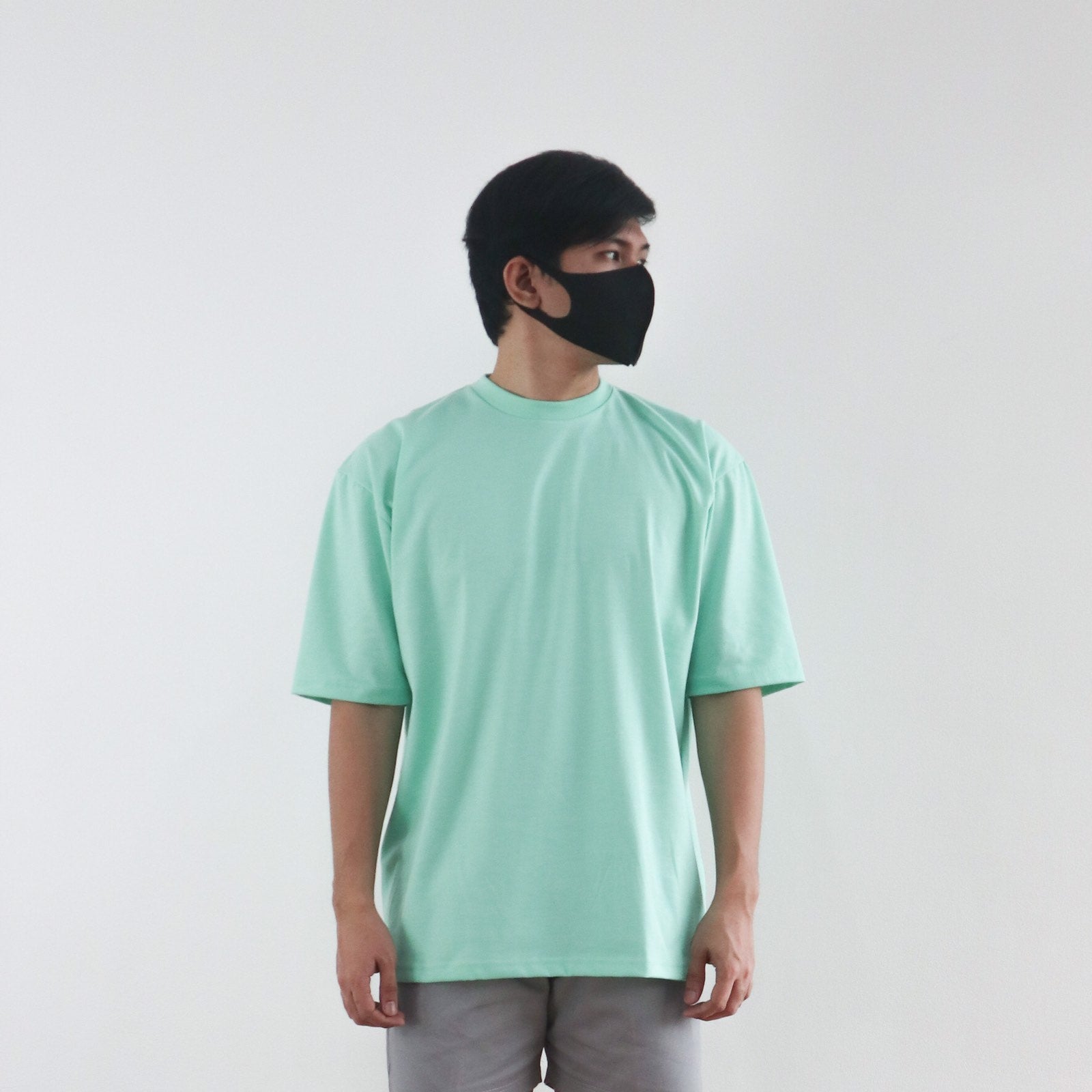 OVERSIZED KOREAN TEE IN MINT