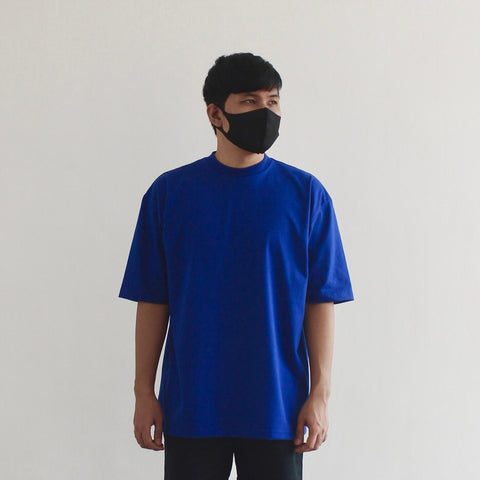 OVERSIZED KOREAN TEE IN BLUE