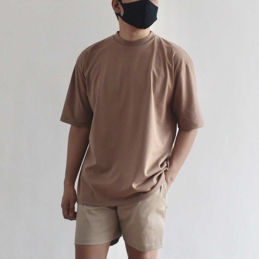 OVERSIZED KOREAN TEE IN MOCHA BROWN