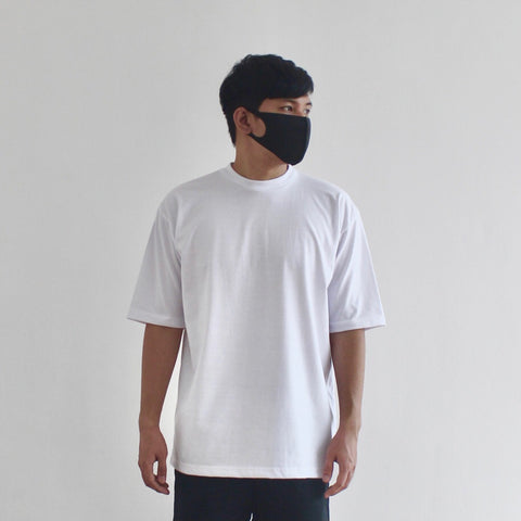 OVERSIZED KOREAN TEE IN WHITE