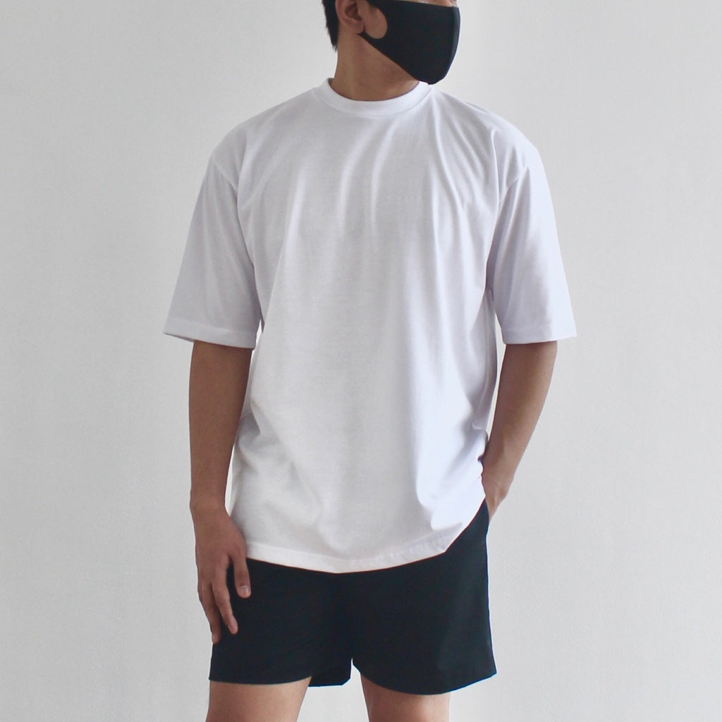 OVERSIZED KOREAN TEE IN WHITE