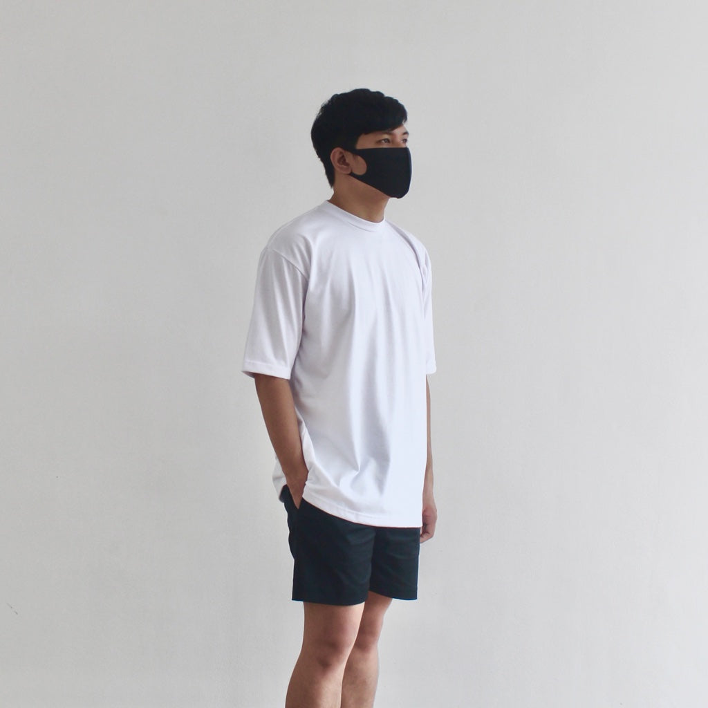 OVERSIZED KOREAN TEE IN WHITE