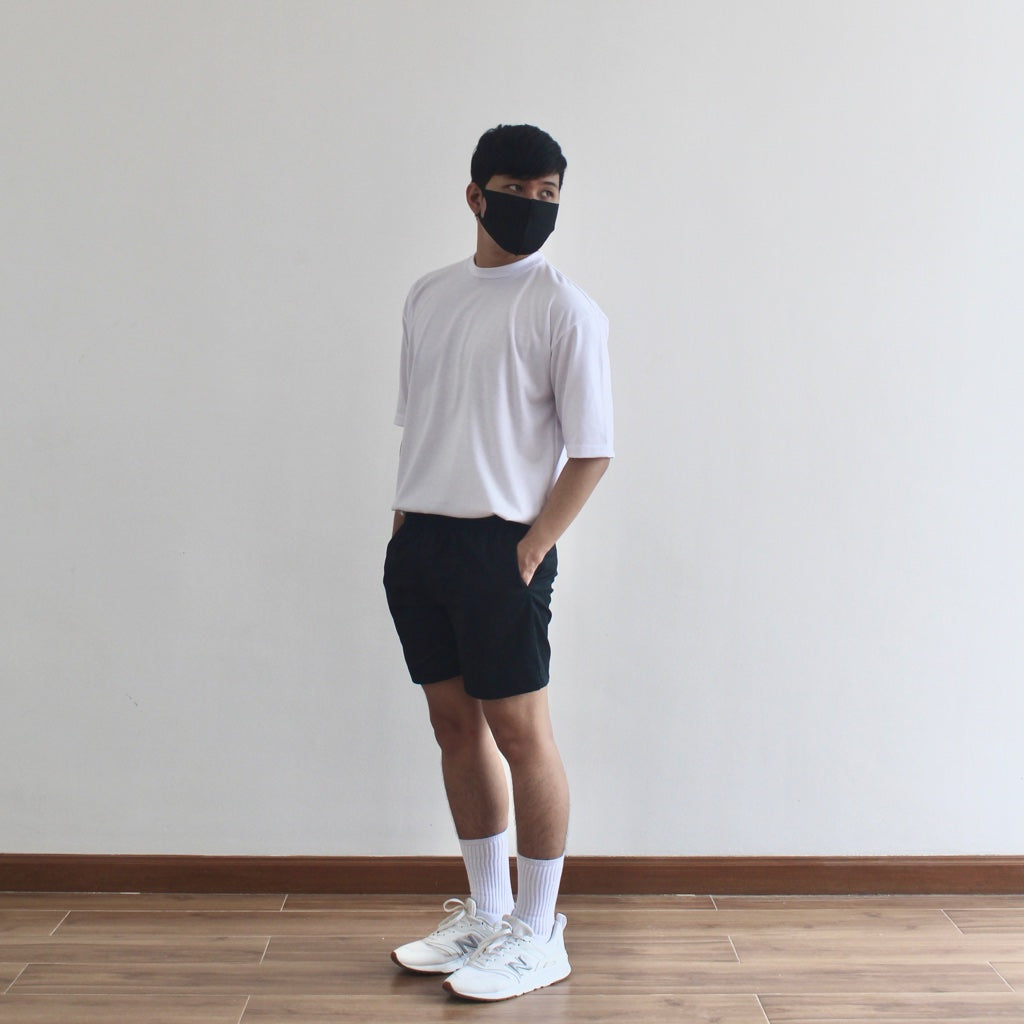 OVERSIZED KOREAN TEE IN WHITE
