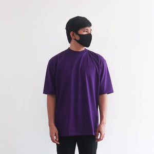 OVERSIZED KOREAN TEE IN PURPLE