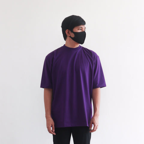 OVERSIZED KOREAN TEE IN PURPLE