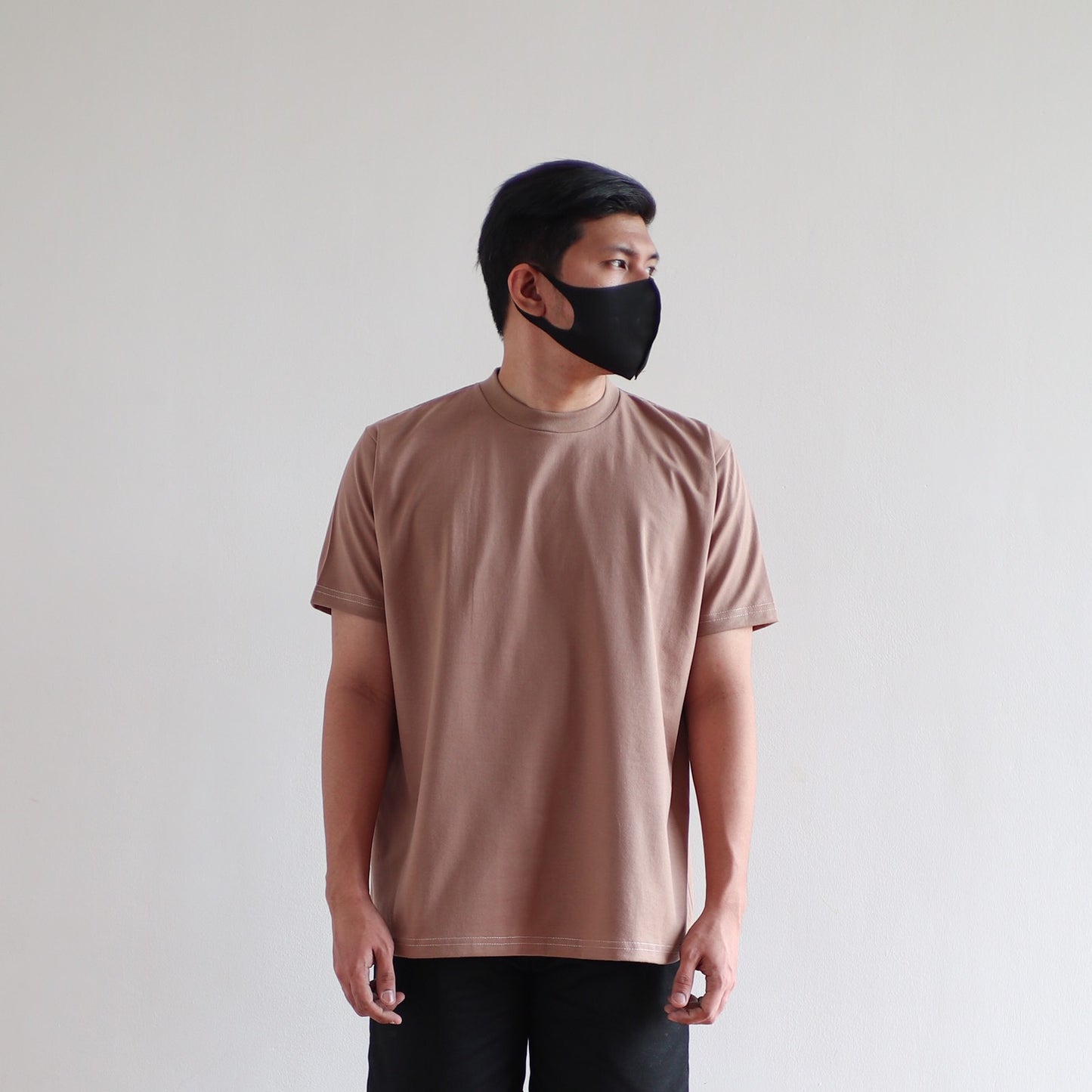 CLASSIC TEE IN MOCHA BROWN